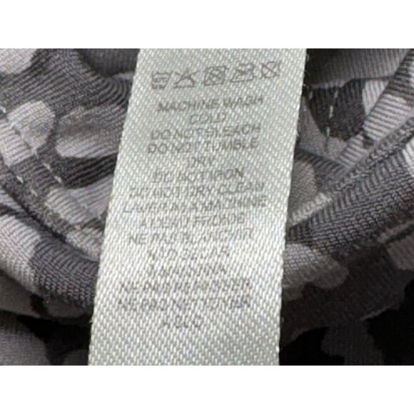 VARLEY Women Lets Move High Rise Leggings Sz XS Gray Camo Athleisure Gym 22-15 - Picture 10 of 14